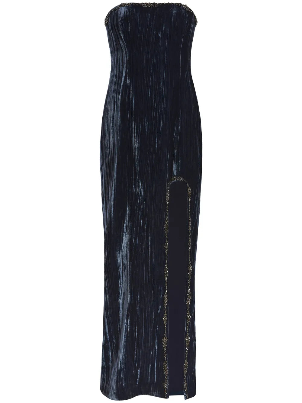 Eponine Strapless Velvet Gown