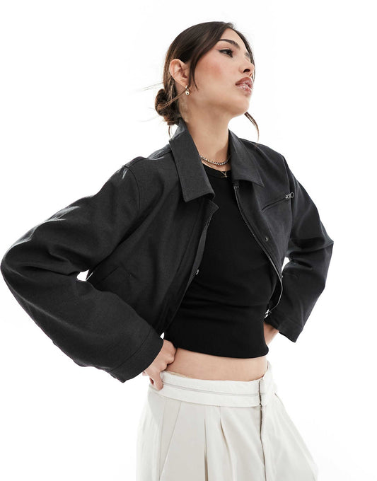 Tailored Top Collar Jacket