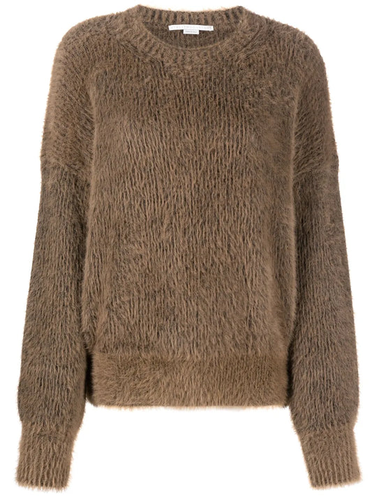 Crew-Neck Knitted Jumper