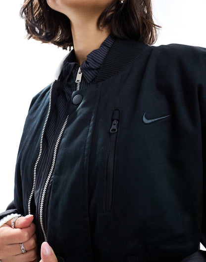 Mdc Cropped Woven Bomber Jacket