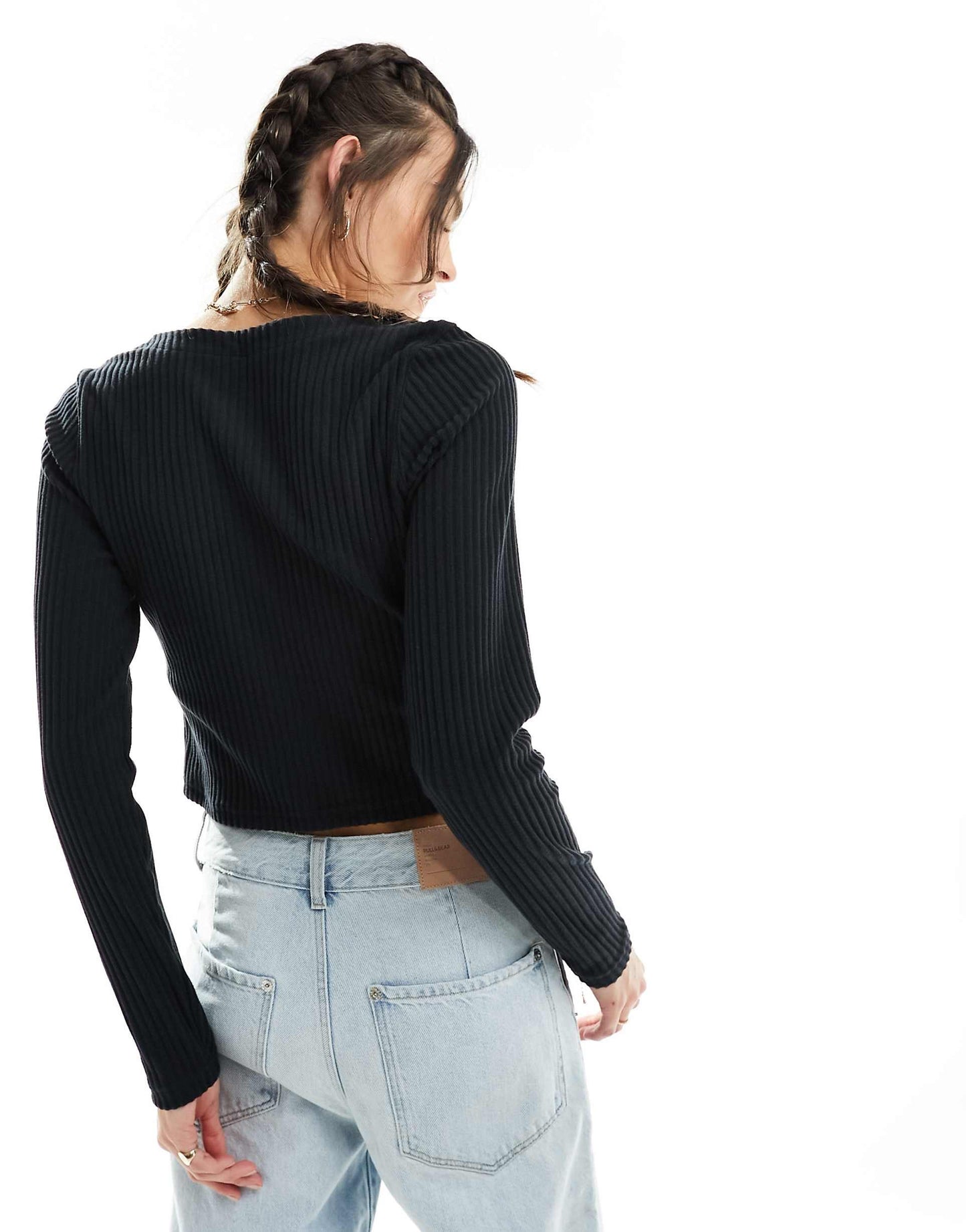 Chill Knit Ribbed Zip Through Cardigan