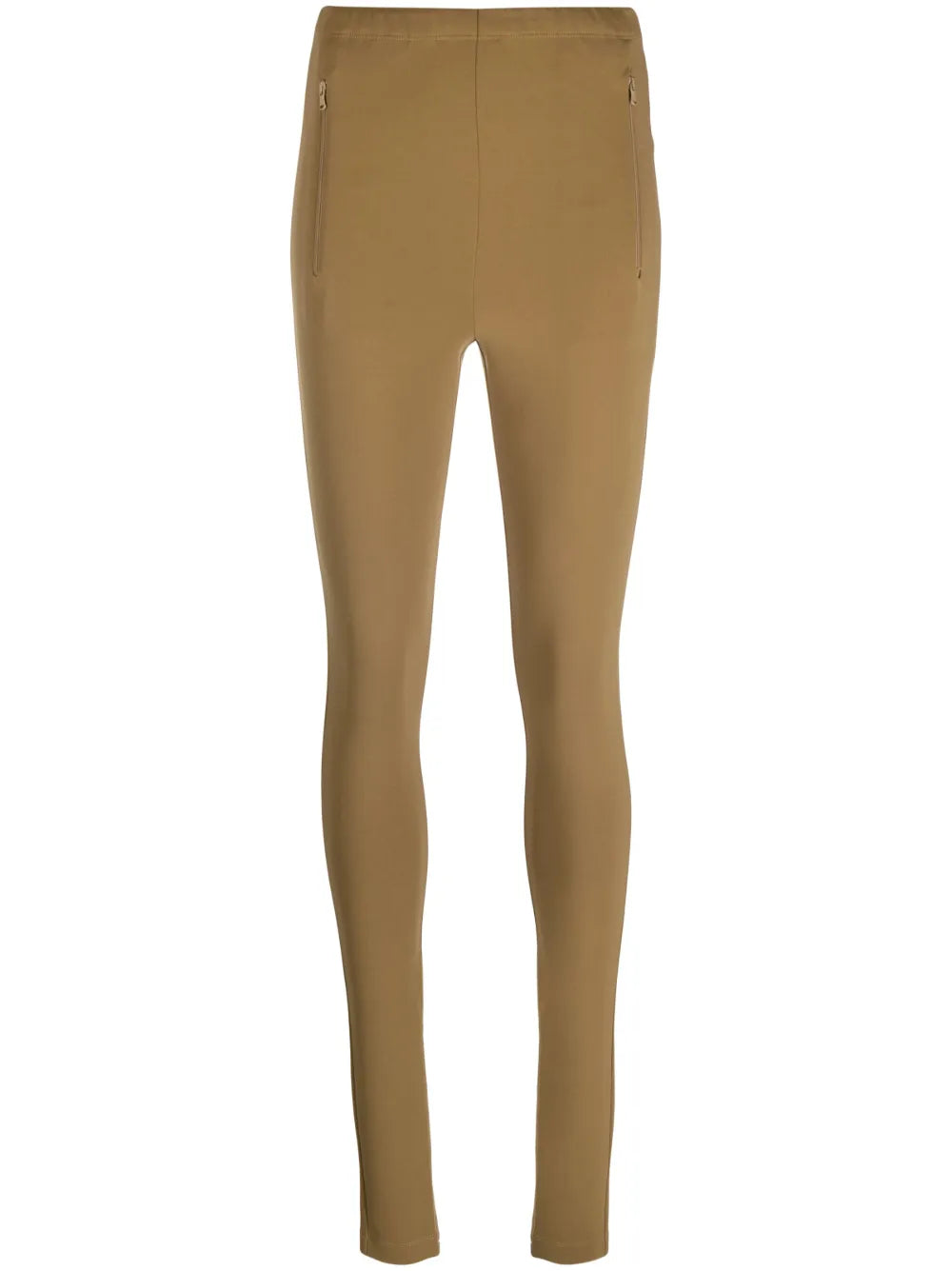Ankle-Zip High-Waist Leggings