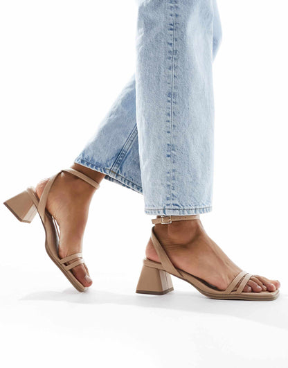 Honeydew Mid Block Heeled Sandals