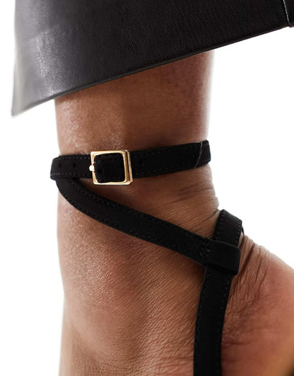 Wide Fit Paige High Block Heels