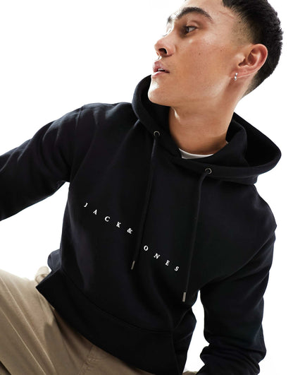 Embroidered Logo Hoodie