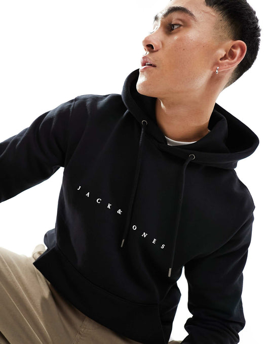 Embroidered Logo Hoodie