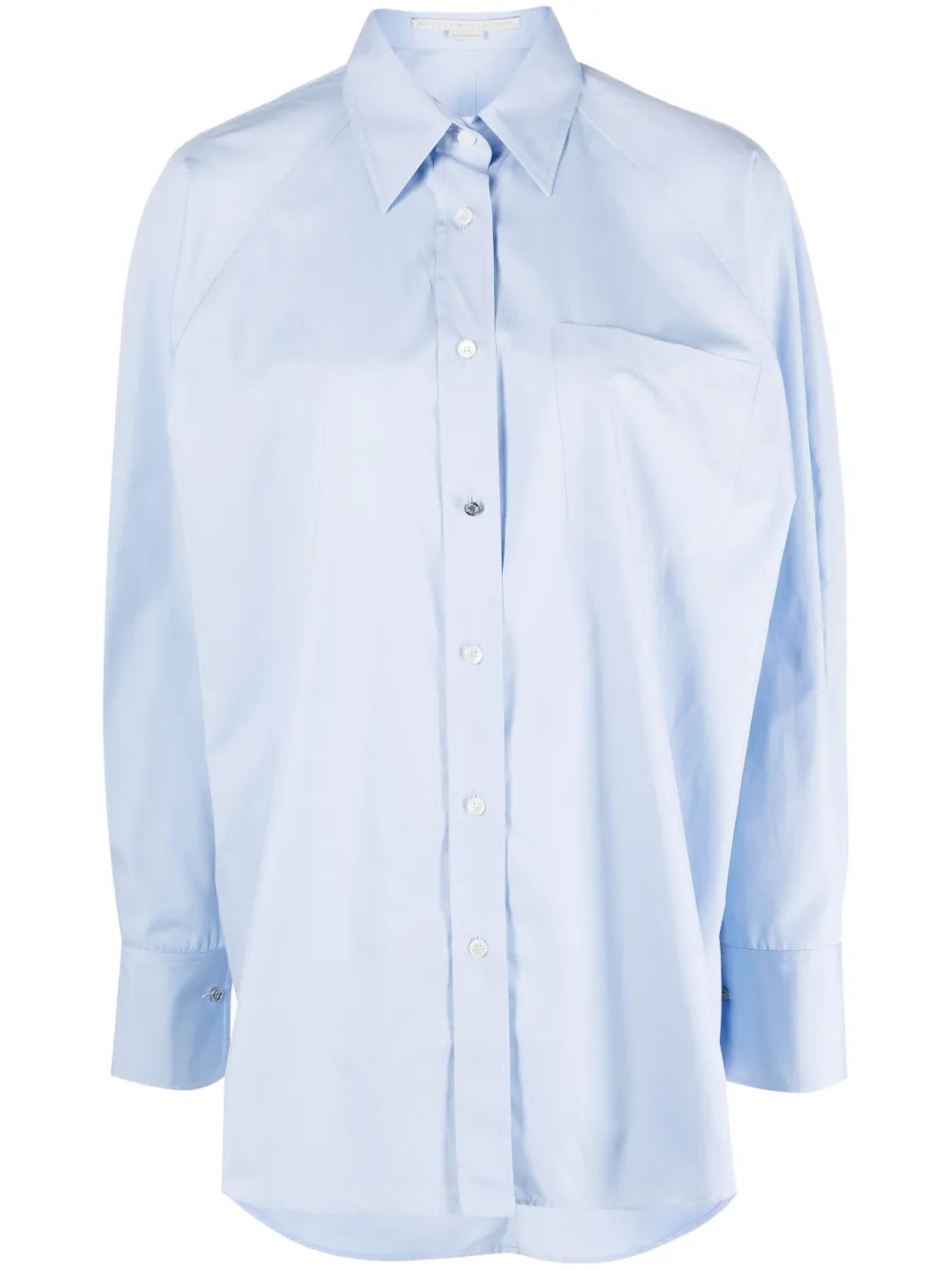 Oversized Long-Sleeve Cotton Shirt