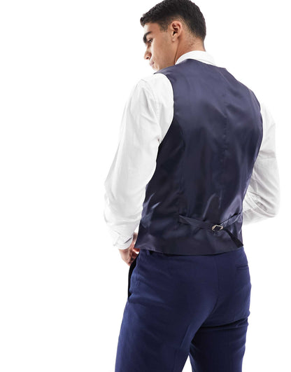 Wedding Skinny Suit Waistcoat