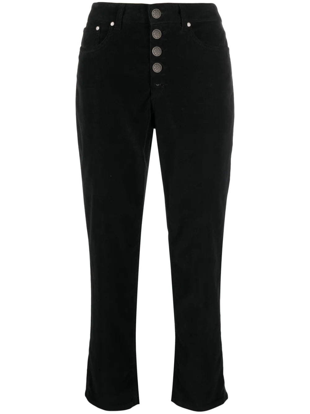 Koons Button-Fly Cropped Trousers