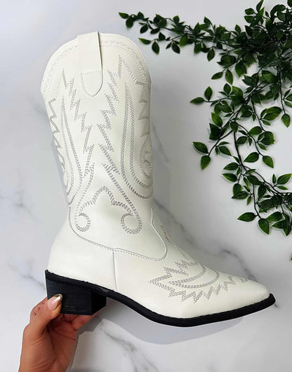 Cowboy Western Ankle Boots