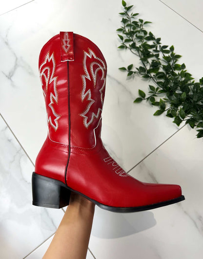 Cowboy Western Ankle Boots