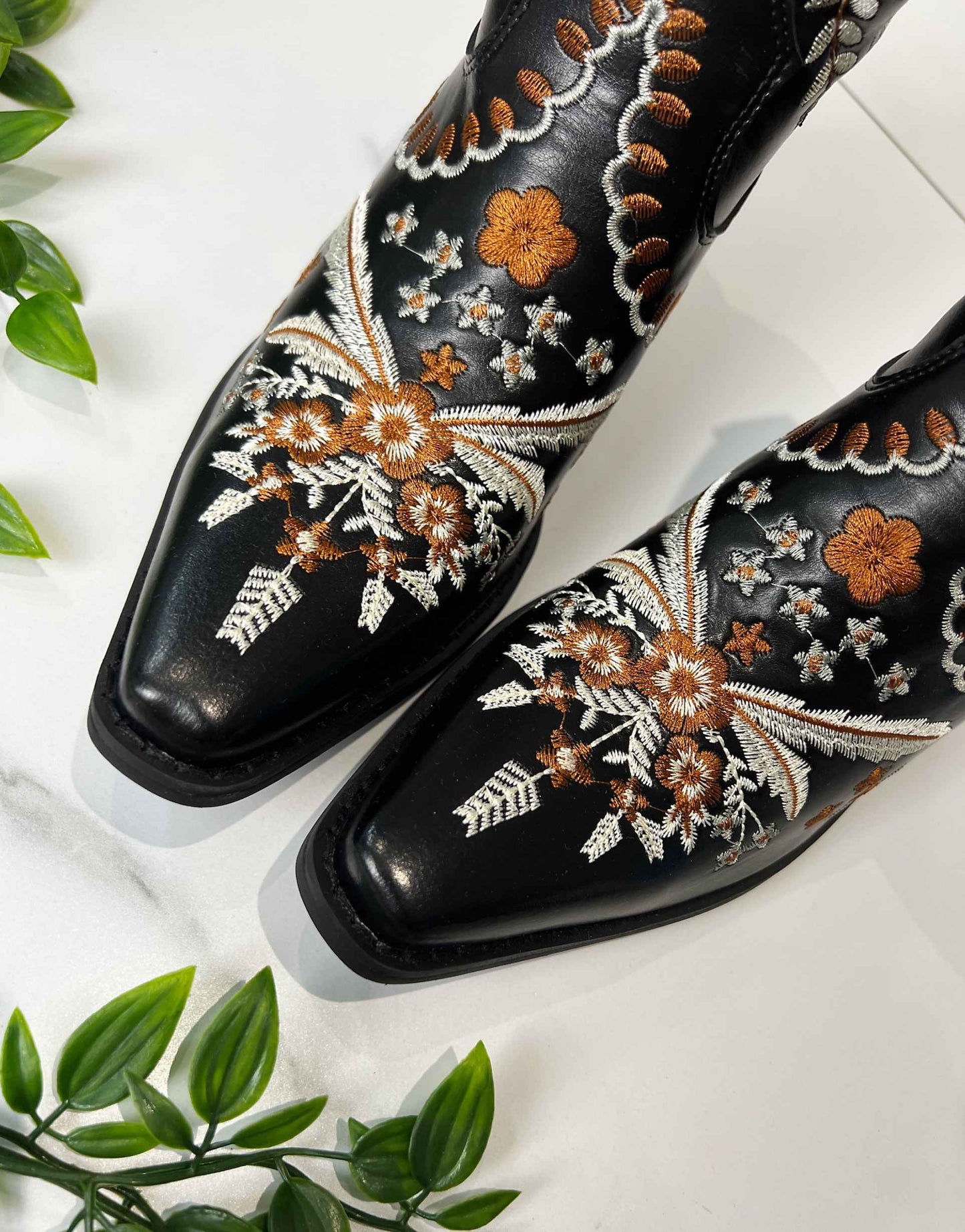 Cowboy Western Ankle Boots