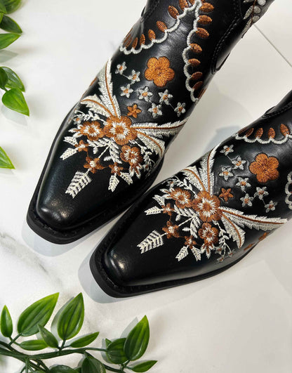 Cowboy Western Ankle Boots
