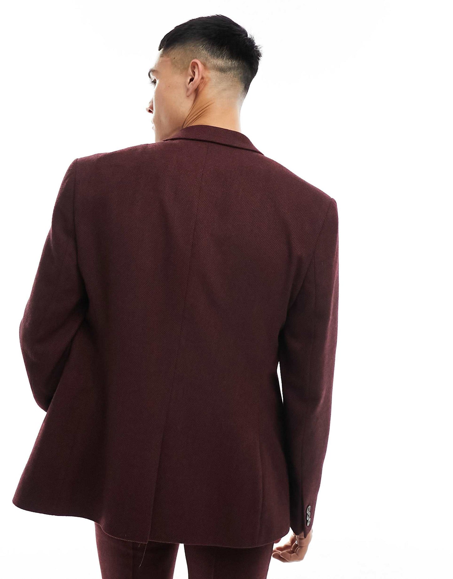 Slim Fit Wool Mix Suit Jacket