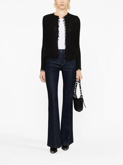 Shavani Fringed Cotton Jacket