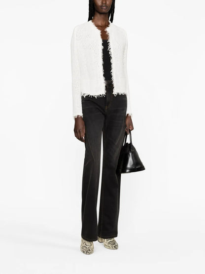 Shavani Fringed Cotton Jacket