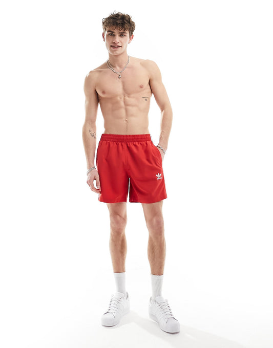 Originals Trefoil Three Stripe Swim Shorts