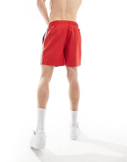 Originals Trefoil Three Stripe Swim Shorts