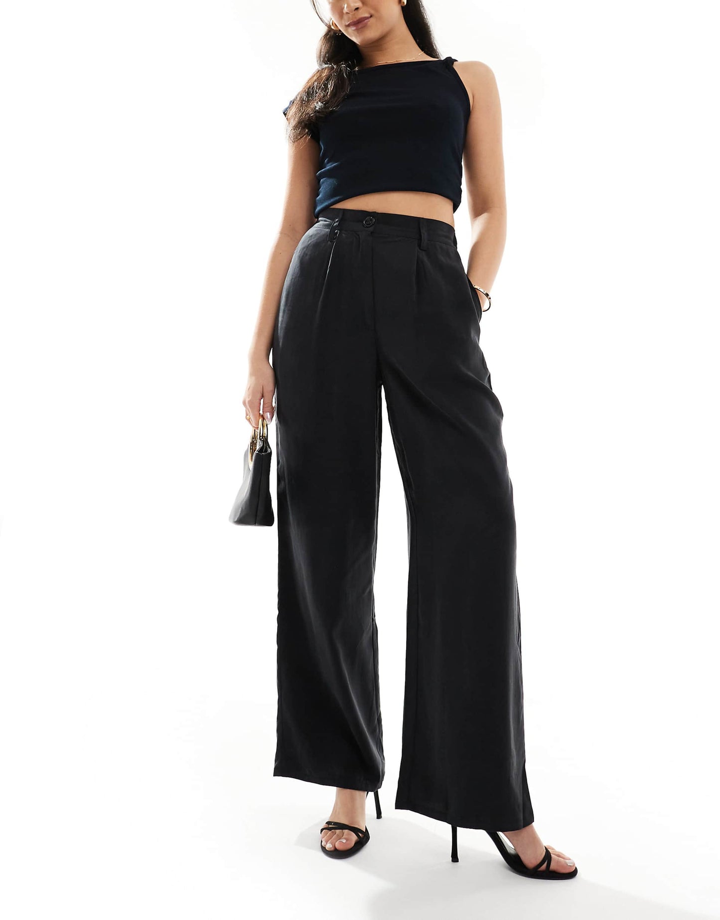 Relaxed Straight Leg Trousers Co-Ord