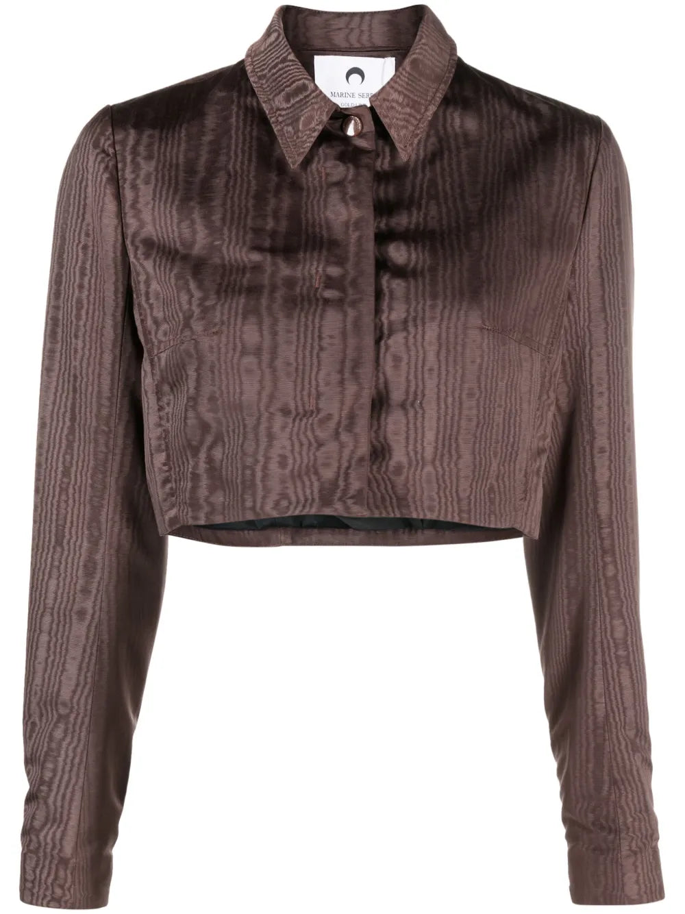 Regenerated Moire Tailored Jacket