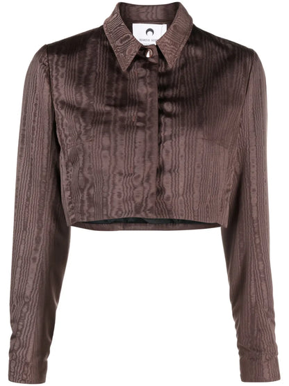 Regenerated Moire Tailored Jacket