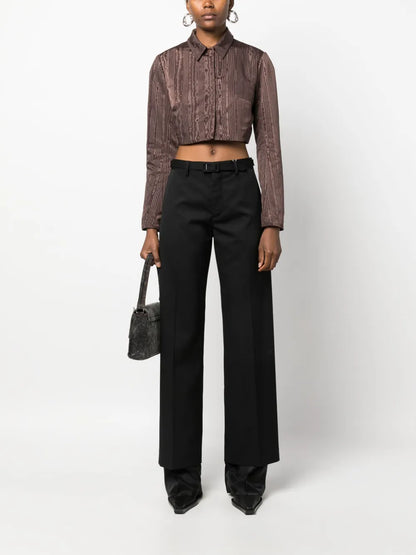 Regenerated Moire Tailored Jacket