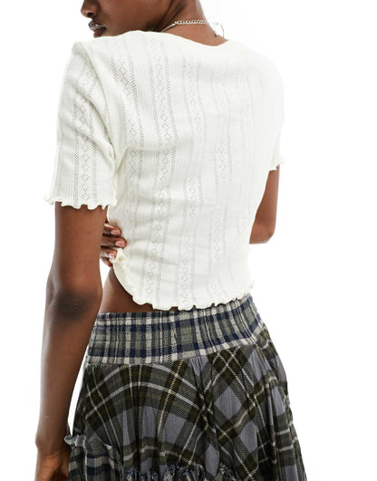 Baby Lock Crop Top