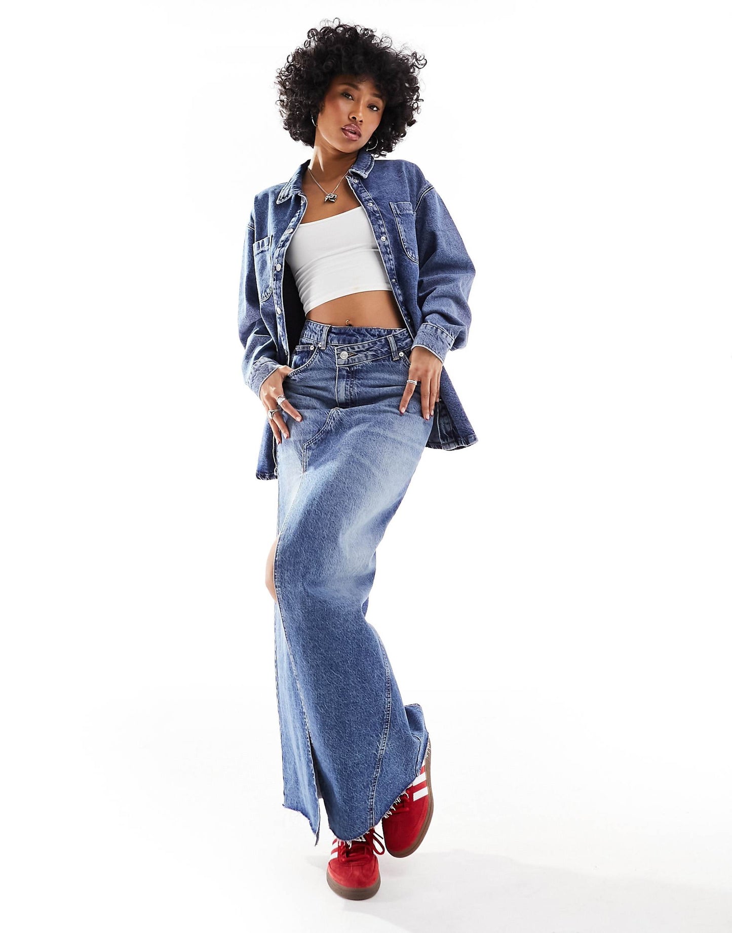 Oversize Denim Shirt