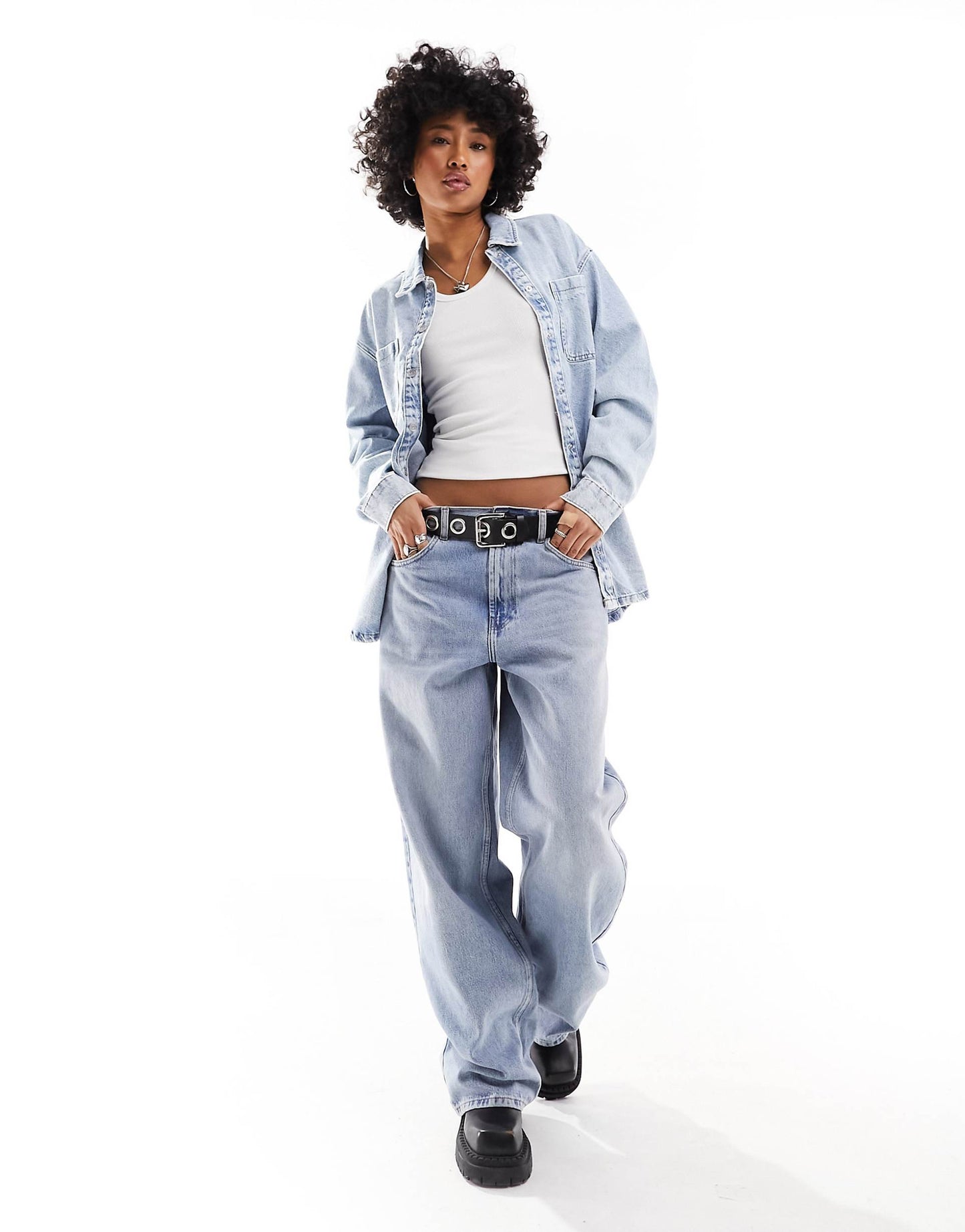 Oversize Denim Shaket