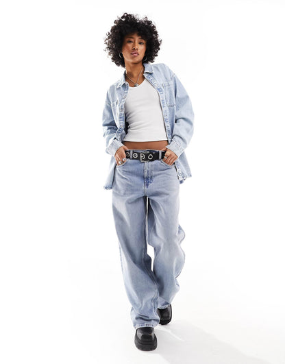 Oversize Denim Shaket