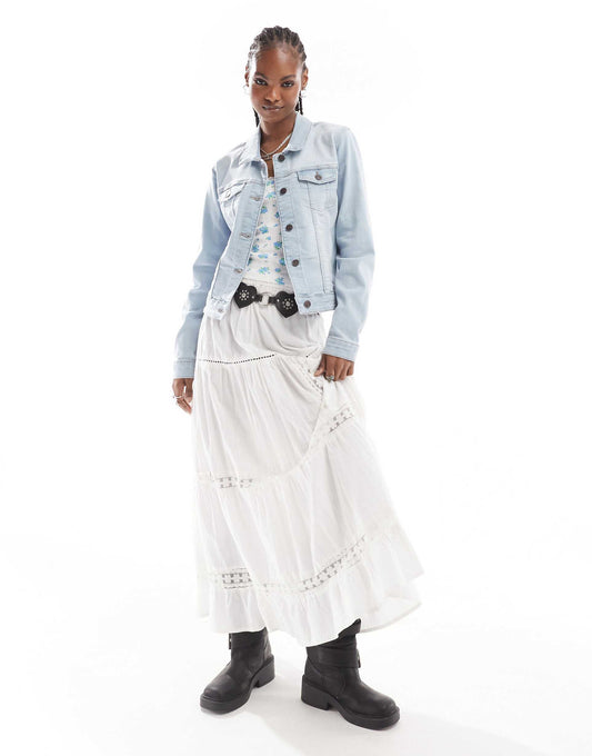 Fitted Denim Jacket