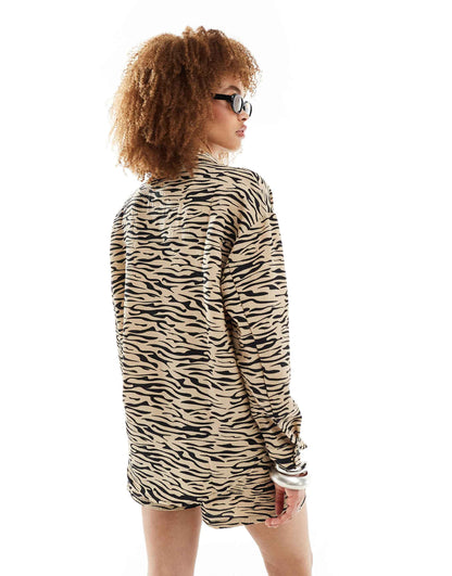 Oversized Shirt Co-Ord
