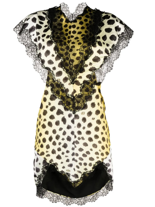 Jace Cheetah-Print Minidress