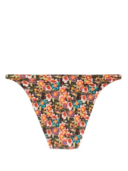 Liya Floral-Print Bikini Bottom
