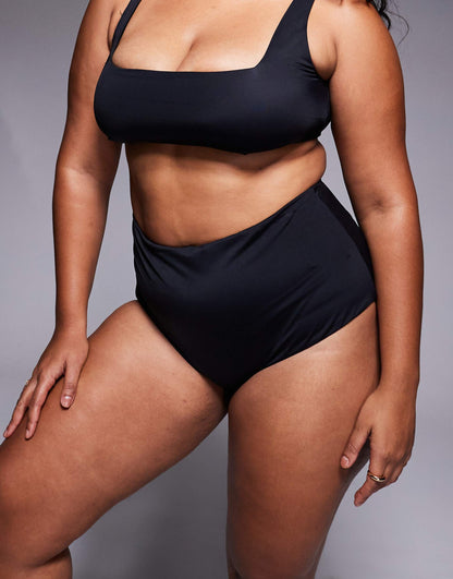 Curve Maya Mix And Match High Waist Bikini Bottom