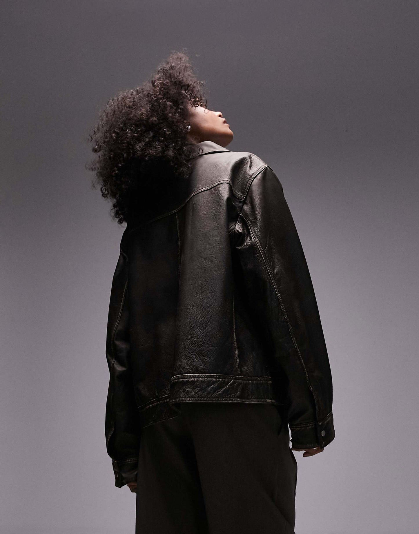 Premium Washed Real Leather Jacket