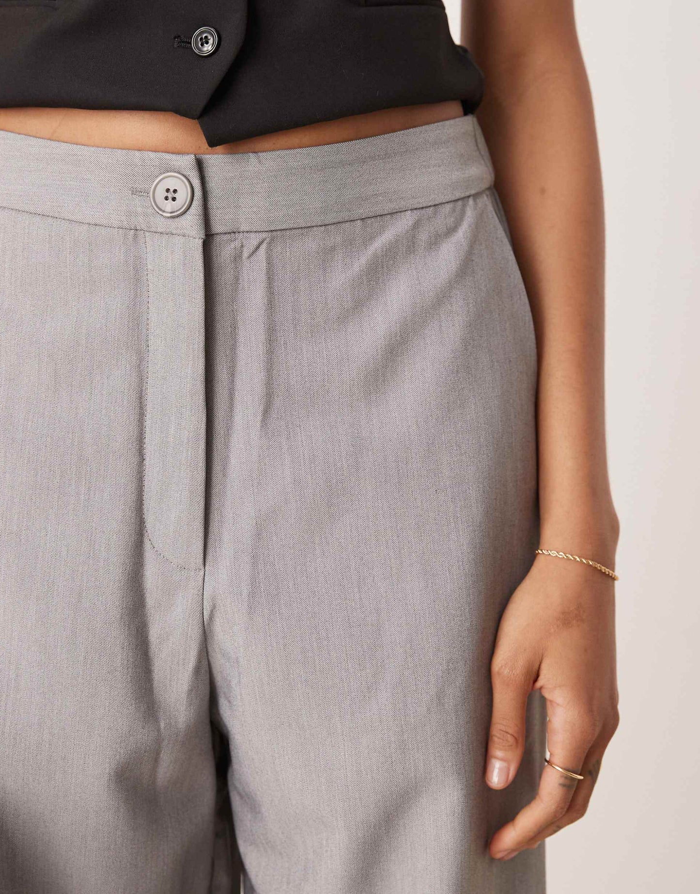 Tall Tailored Wide Leg Dad Trousers