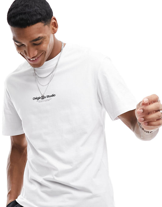 Oversized T-Shirt With Originals Print