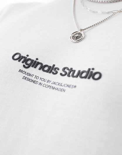 Oversized T-Shirt With Originals Print