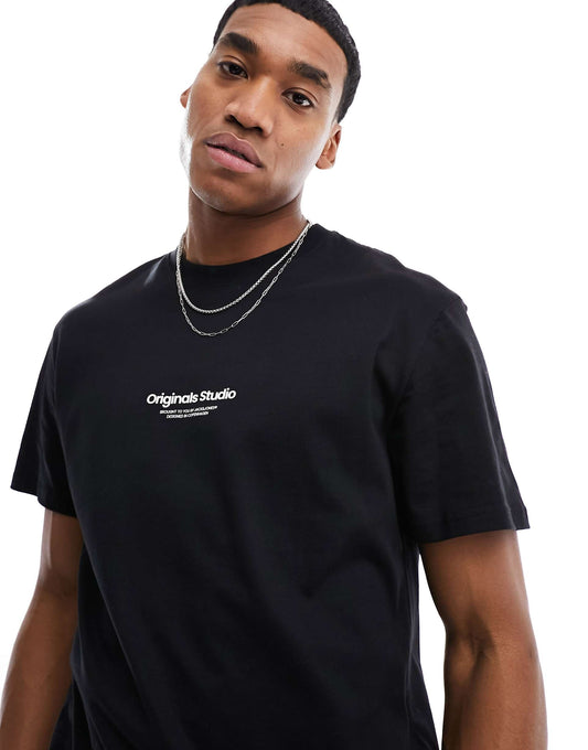 Oversized T-Shirt With Originals Print
