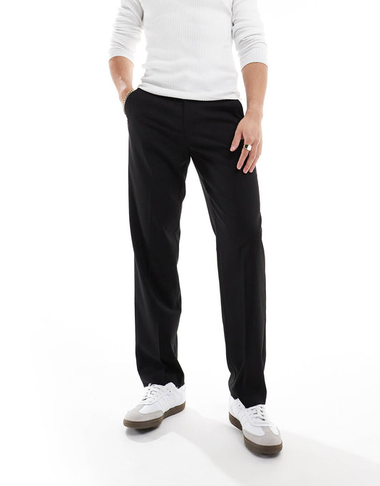 Straight Leg Suit Trouser