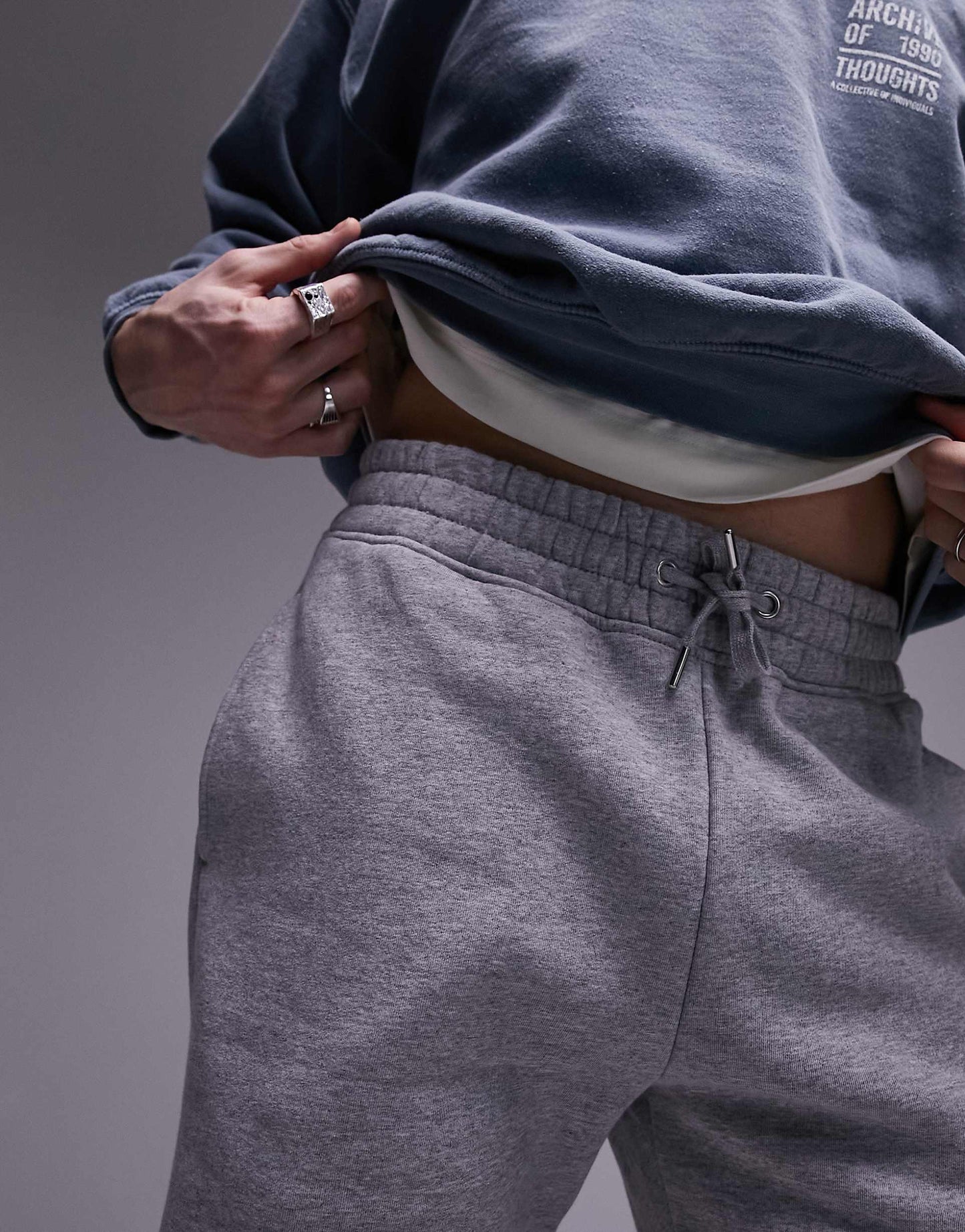 Classic Fit Jersey Short With Raw Hem