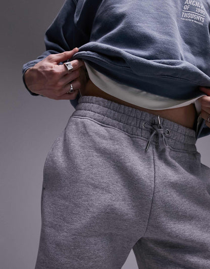 Classic Fit Jersey Short With Raw Hem