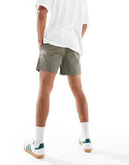 Pleated Chino Shorts