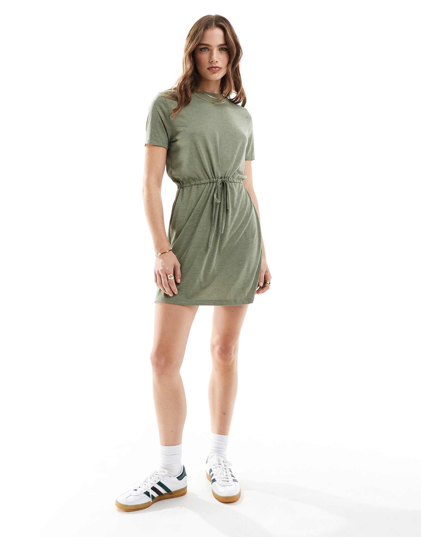 Tie Detail T-Shirt Dress