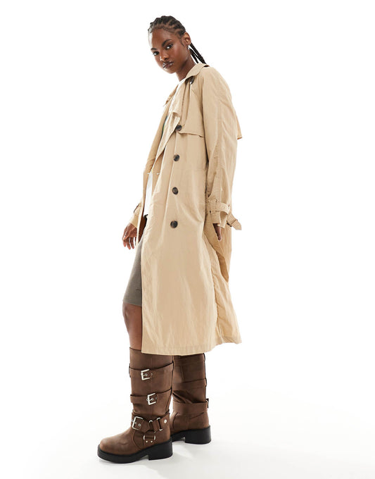 Long Lightweight Trenchcoat