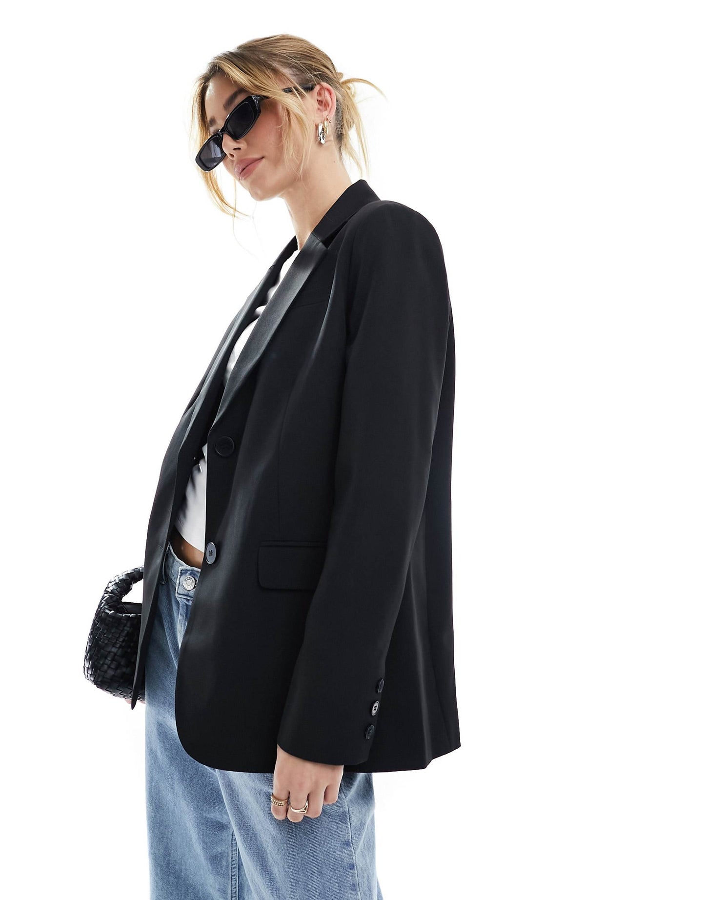 Oversized Single Breasted Blazer