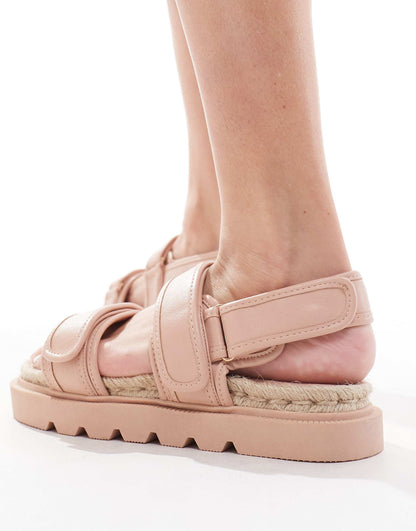 Foreshadow Sporty Grandad Espadrille Sandals