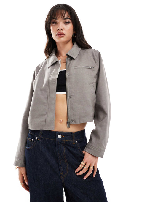 Tailored Top Collar Jacket