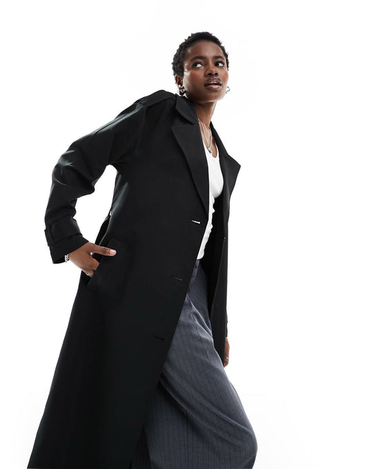 Longline Trench Coat
